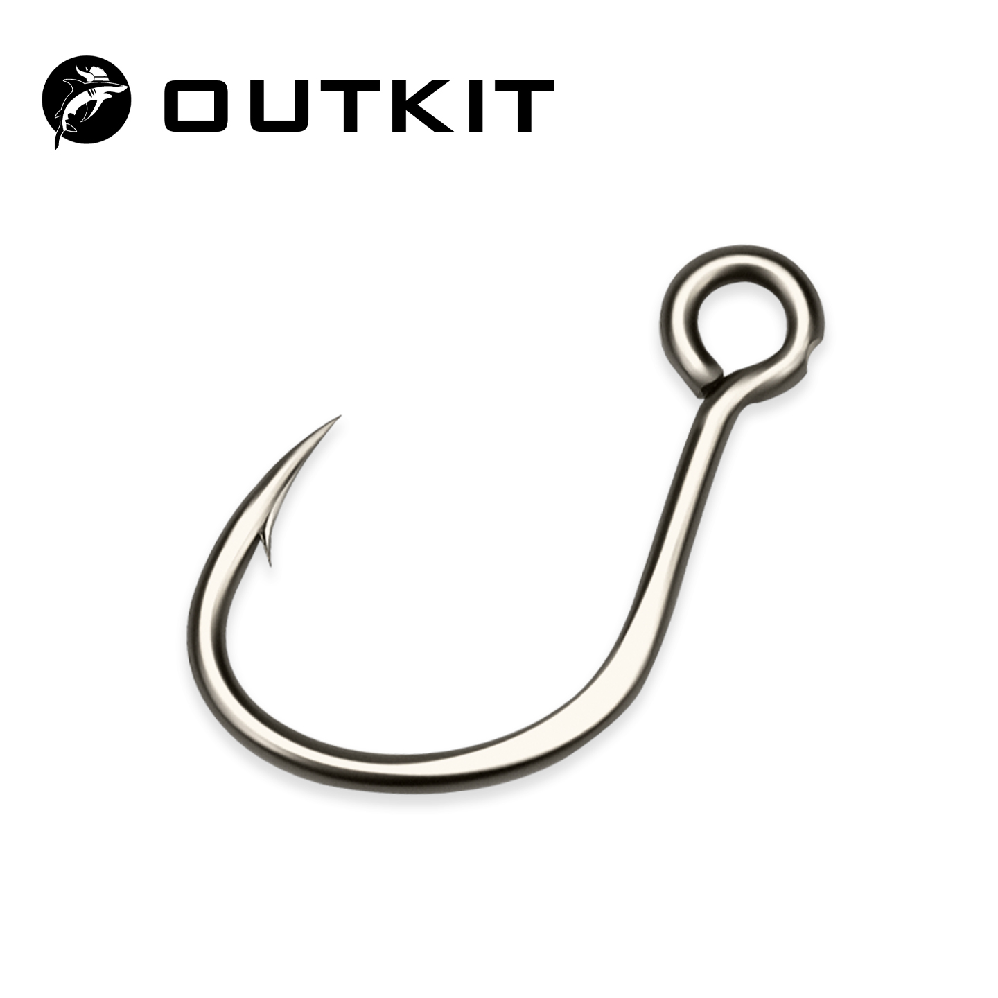 Fishing Hook Assortment - OUTKIT Nowe 10 szt. Haczyki wędkarskie