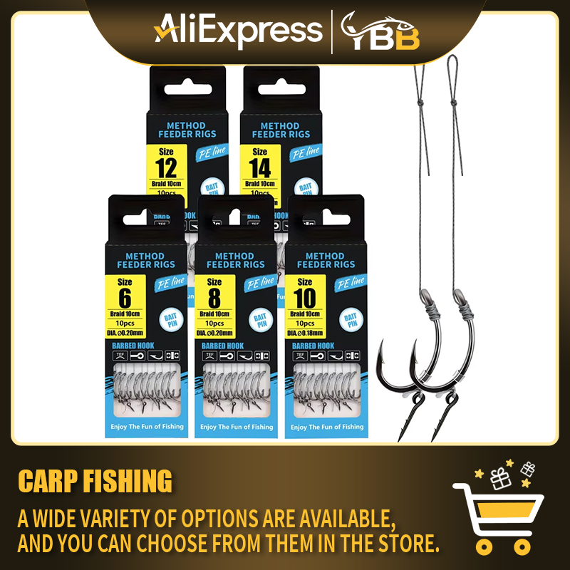 Fishing Hook Assortment - Zestawy do method feeder z haczykami