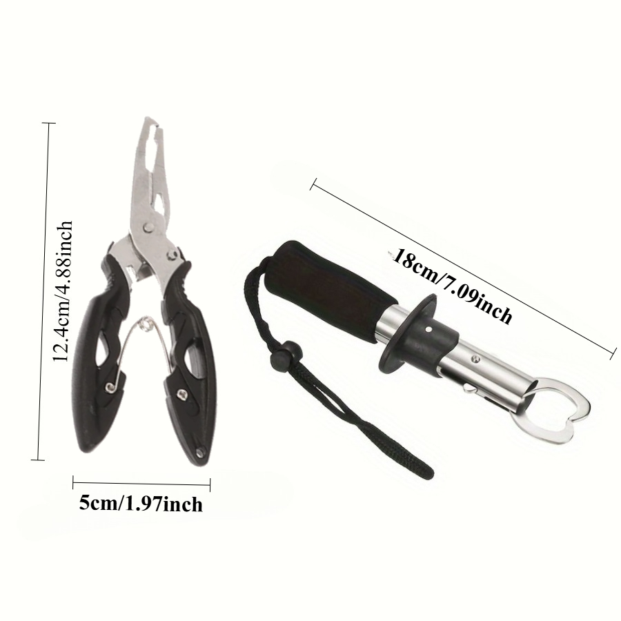 Zestaw kontrolera ryb 2 szt.,  – Fishing Hook Stainless Steel recenzja i cena