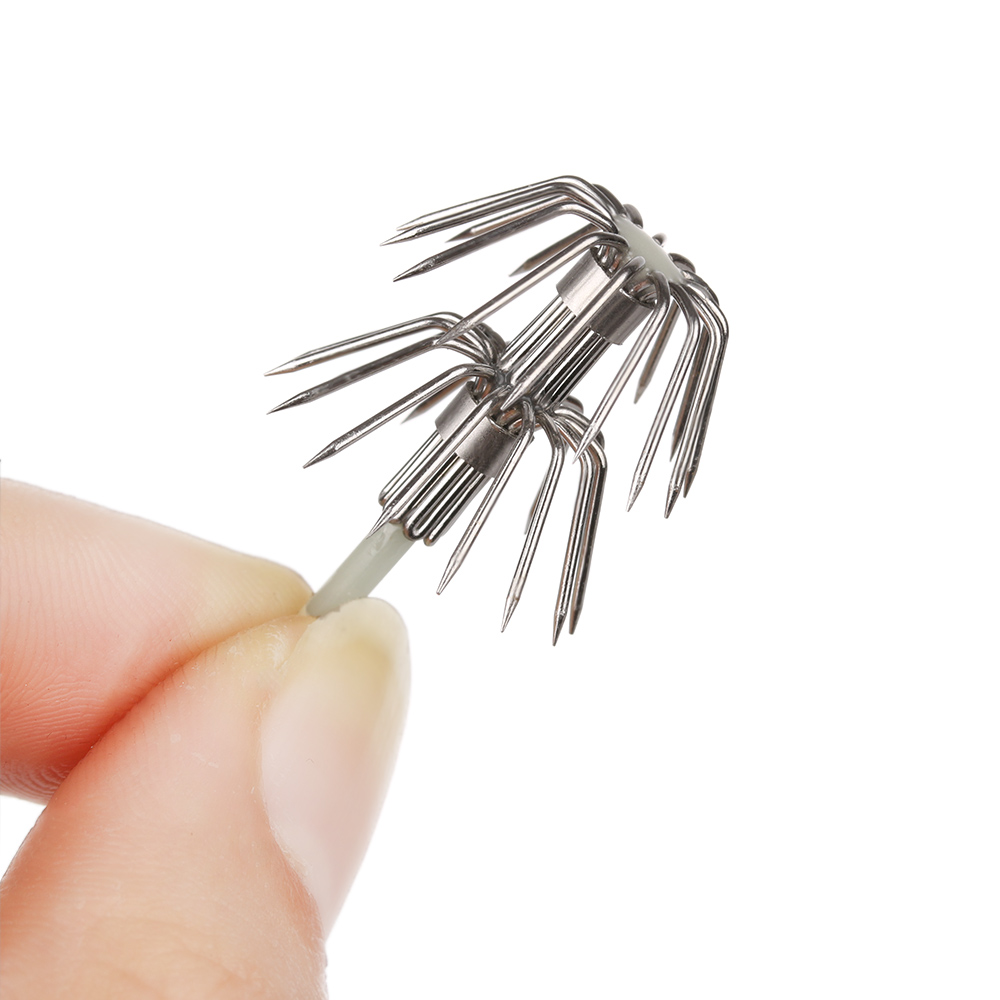 5 sztuk dwuwarstwowy parasol z – Fishing Hook Barbless recenzja i cena
