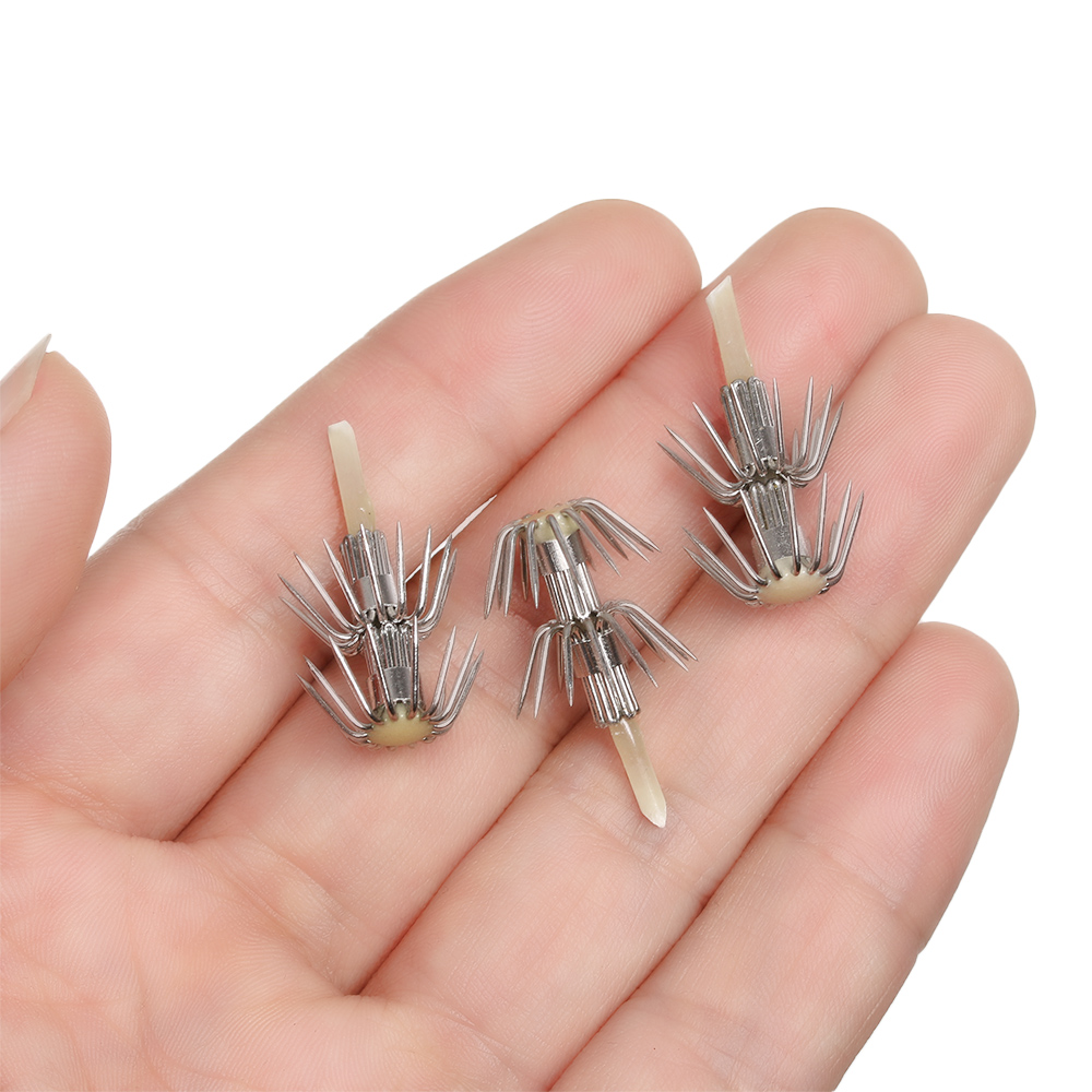 5 sztuk dwuwarstwowy parasol z – Fishing Hook Barbless recenzja i cena