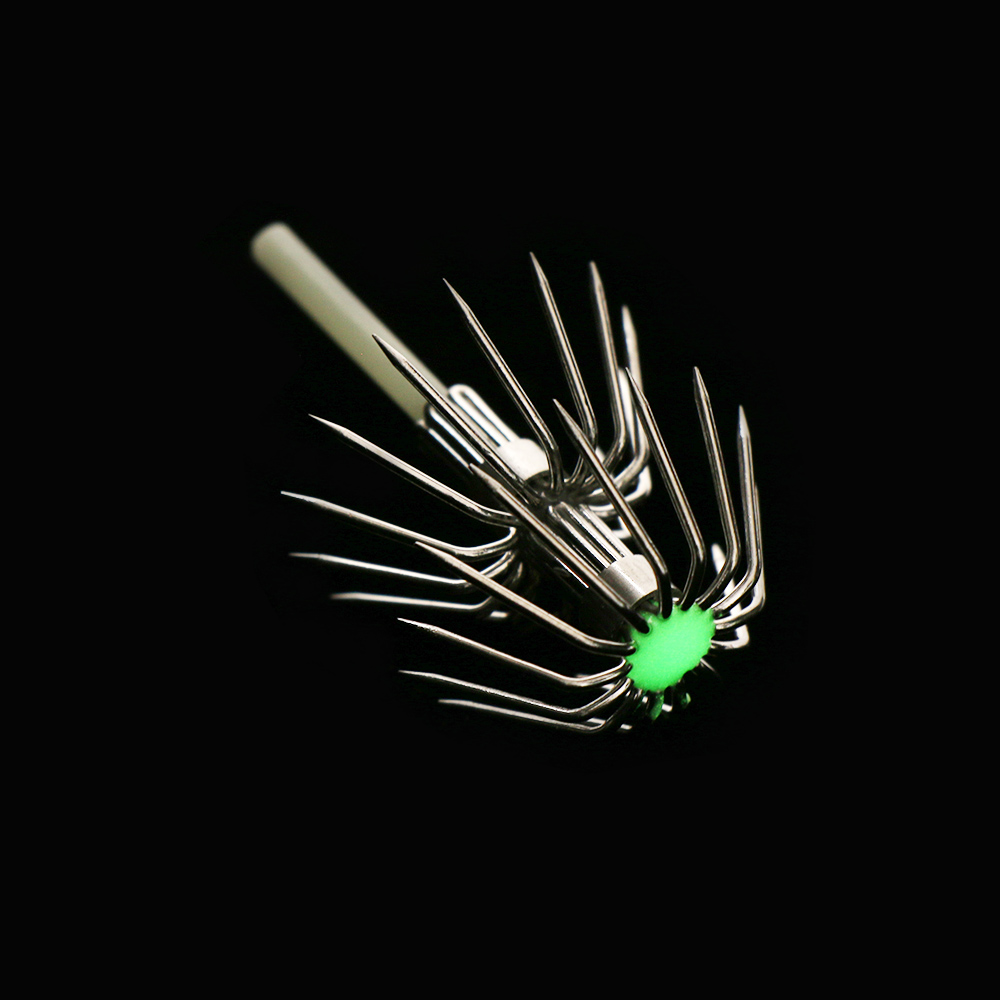 5 sztuk dwuwarstwowy parasol z – Fishing Hook Barbless recenzja i cena