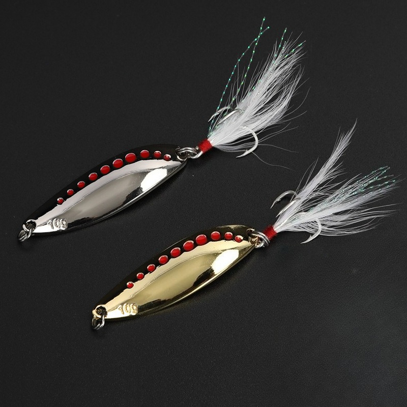 1 szt. Metalowa błystka obroto – Fishing Hook Treble recenzja i cena