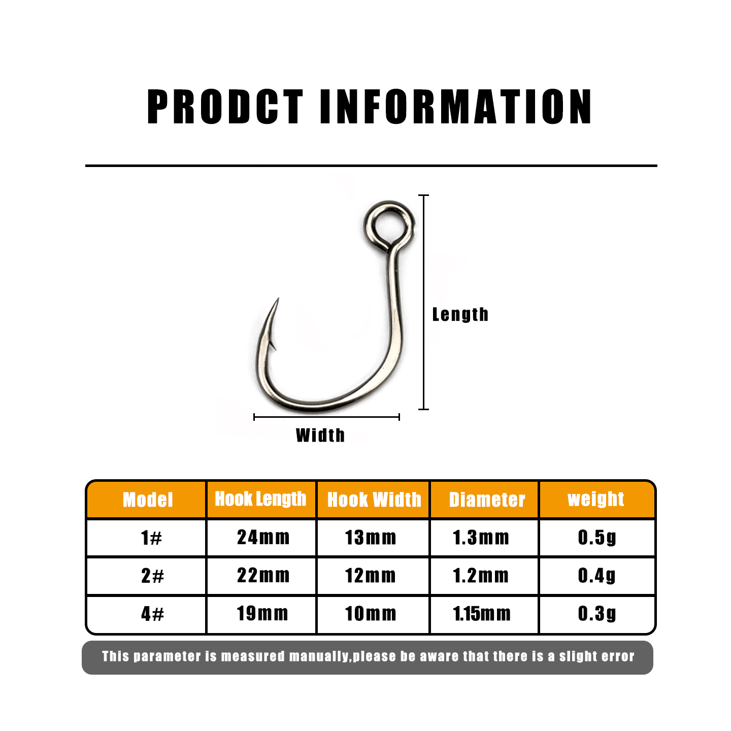 OUTKIT Nowe 10 szt. Haczyki wę – Fishing Hook Assortment recenzja i cena