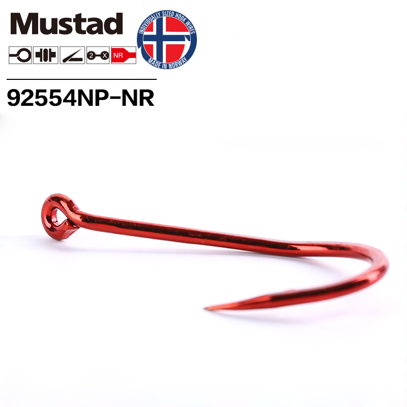 Mustad Big Red 2X SUICIDE Ultr – Fishing Hook Barbless recenzja i cena