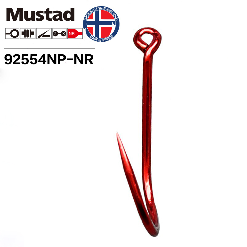Mustad Big Red 2X SUICIDE Ultr – Fishing Hook Barbless recenzja i cena