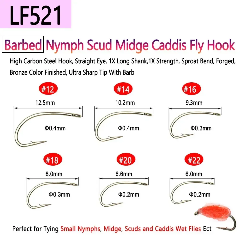 Bimoo 100 szt. 1 # ~22 #   Hac – Fishing Hook Barbless recenzja i cena
